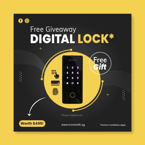 Monoloft Free Digital Lock