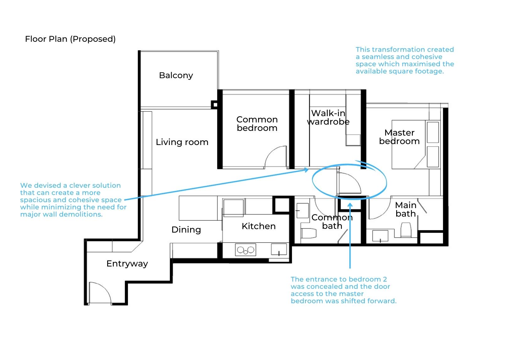 Tapestry proposed floor plan